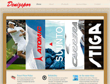 Tablet Screenshot of denizspor.com